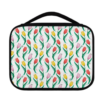 Polygon Tulip Pattern Print Classic Bible Case