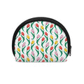 Polygon Tulip Pattern Print Coin Purse