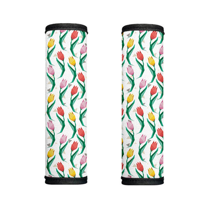 Polygon Tulip Pattern Print Handle Covers