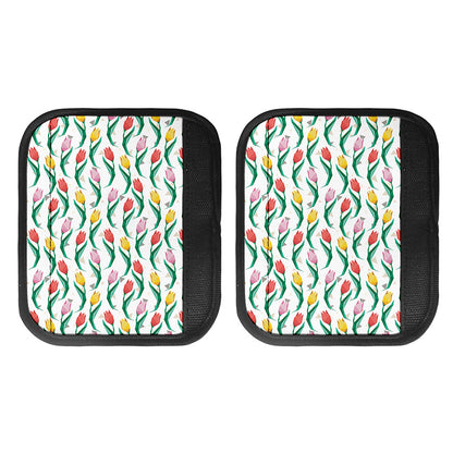Polygon Tulip Pattern Print Handle Covers
