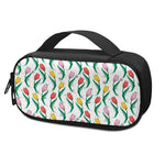 Polygon Tulip Pattern Print Insulin Cooler Travel Case