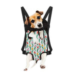 Polygon Tulip Pattern Print Pet Carrier Backpack