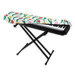 Polygon Tulip Pattern Print Piano Keyboard Cover