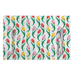 Polygon Tulip Pattern Print Placemat
