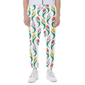 Polygon Tulip Pattern Print Joggers