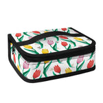 Polygon Tulip Pattern Print Small Lunch Bag