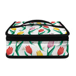Polygon Tulip Pattern Print Small Lunch Bag