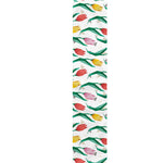 Polygon Tulip Pattern Print Table Runner