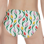 Polygon Tulip Pattern Print Women's Panties