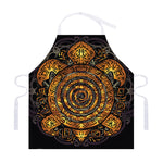 Polynesian Sea Turtle Print Adjustable Apron