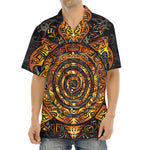 Polynesian Sea Turtle Print Aloha Shirt