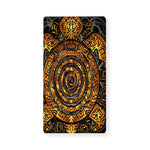 Polynesian Sea Turtle Print Baby Crib Sheet