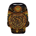 Polynesian Sea Turtle Print Baby Seat Cover