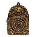 Polynesian Sea Turtle Print School Backpack