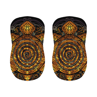 Polynesian Sea Turtle Print Bar Stool Covers