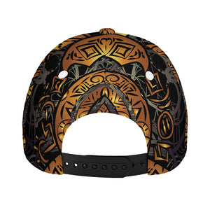 Polynesian Sea Turtle Print Baseball Cap