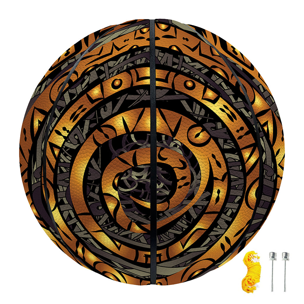 Polynesian Sea Turtle Print Basketball