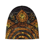 Polynesian Sea Turtle Print Beanie