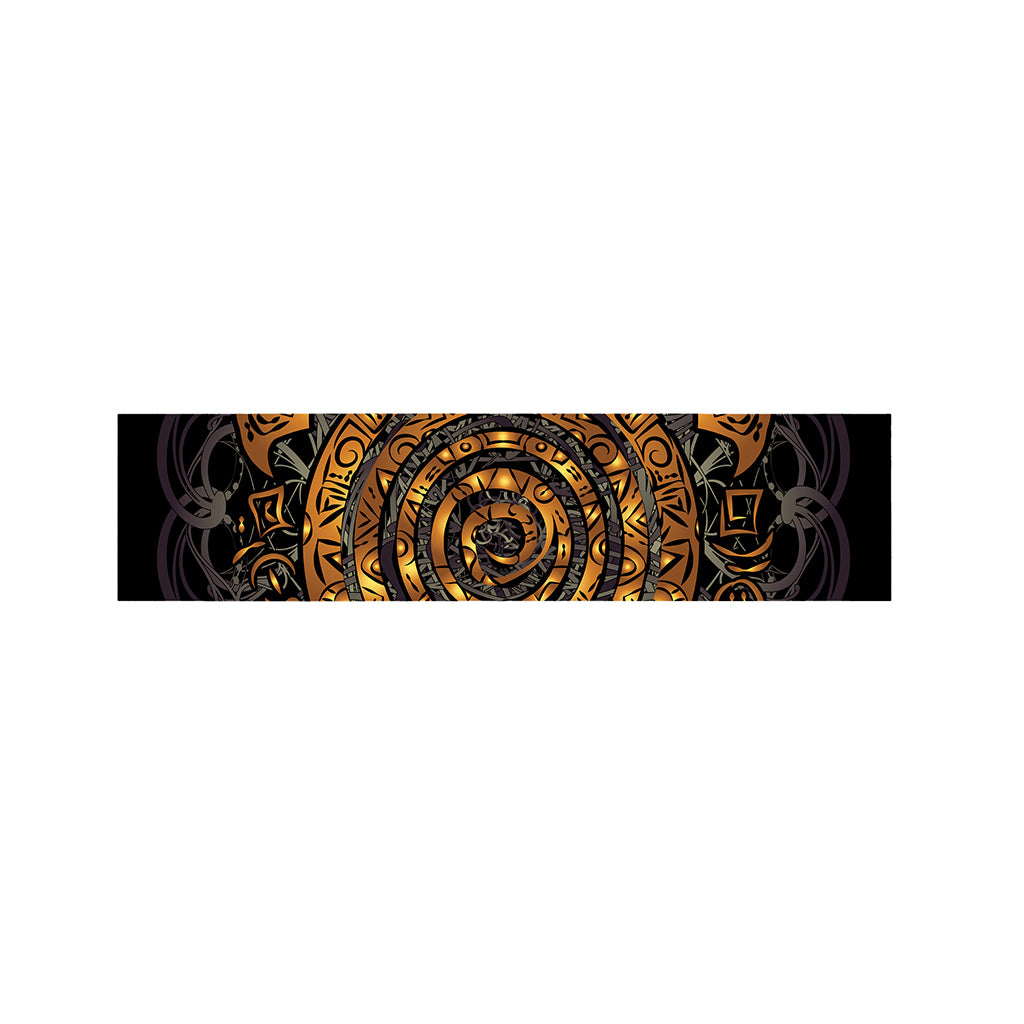 Polynesian Sea Turtle Print Bed Runner