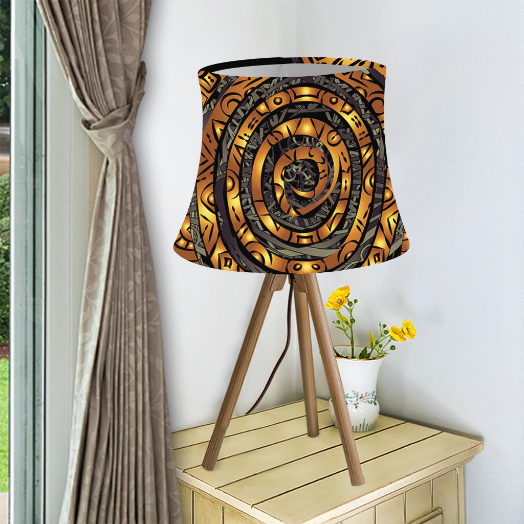 Polynesian Sea Turtle Print Bell Lamp Shade