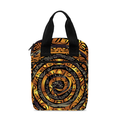 Polynesian Sea Turtle Print Bible Tote Bag