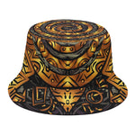 Polynesian Sea Turtle Print Bucket Hat