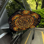 Polynesian Sea Turtle Print Car Side Mirror Covers