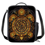 Polynesian Sea Turtle Print Crossbody Lunch Bag
