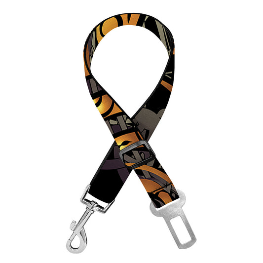 Polynesian Sea Turtle Print Dog Seat Belt