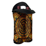 Polynesian Sea Turtle Print Double Neoprene Wine Tote