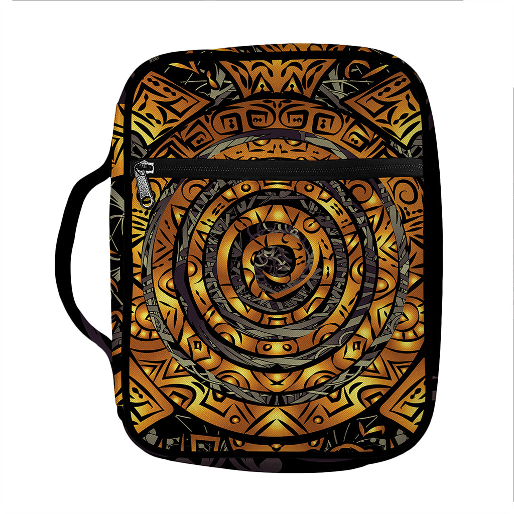 Polynesian Sea Turtle Print Front Pocket Bible Bag