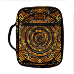 Polynesian Sea Turtle Print Front Pocket Bible Bag