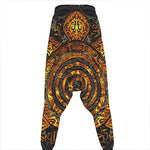 Polynesian Sea Turtle Print Hammer Pants
