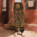 Polynesian Sea Turtle Print Harem Pants