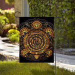 Polynesian Sea Turtle Print House Flag