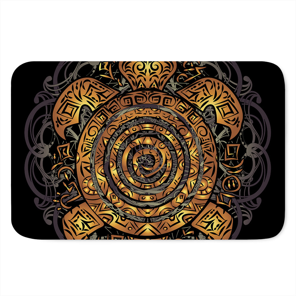 Polynesian Sea Turtle Print Indoor Door Mat