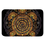 Polynesian Sea Turtle Print Indoor Door Mat