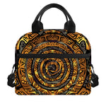 Polynesian Sea Turtle Print Insulated Lunch Bag