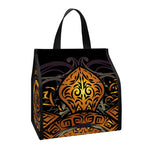 Polynesian Sea Turtle Print Insulated Lunch Tote