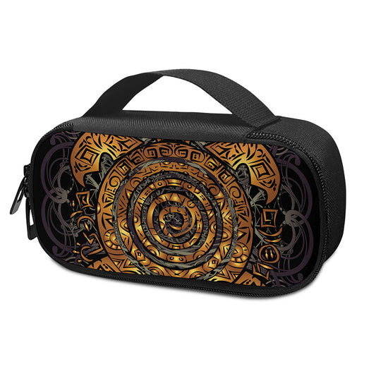 Polynesian Sea Turtle Print Insulin Cooler Travel Case