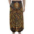 Polynesian Sea Turtle Print Lantern Pants