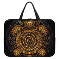 Polynesian Sea Turtle Print Laptop Sleeve With Handle