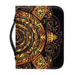 Polynesian Sea Turtle Print Leather Bible Cover