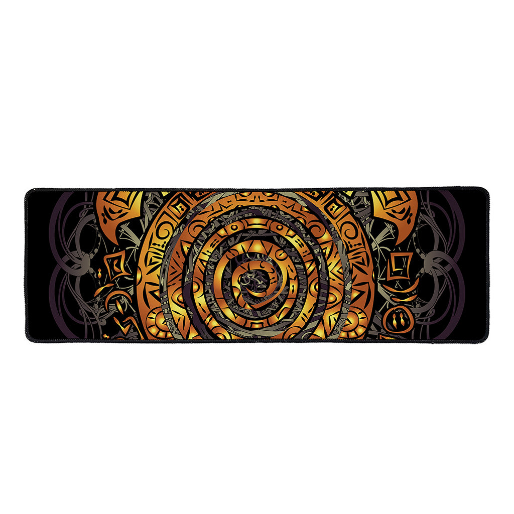 Polynesian Sea Turtle Print Long Kitchen Mat