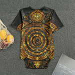 Polynesian Sea Turtle Print Men's Bodysuit