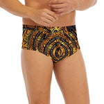 Polynesian Sea Turtle Print Men's Briefs