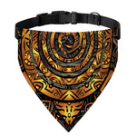 Polynesian Sea Turtle Print Over The Collar Dog Bandana