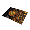 Polynesian Sea Turtle Print Pet Cooling Mat Cover
