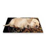 Polynesian Sea Turtle Print Pet Cooling Mat Cover