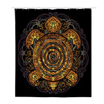 Polynesian Sea Turtle Print Polyester Shower Curtain